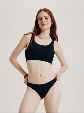 Kt. By Knix Period Swim Bikini Bottom Black XXS NWT IN PACKAGE